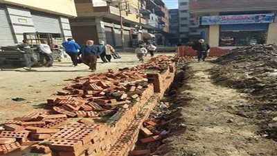 إزالة قاعة أفراح مساحتها 300 متر بالشرقية