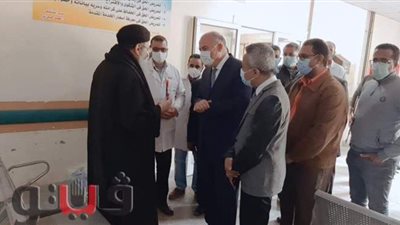 محافظ قنا يطمئن على المتعافين من كورونا بمستشفى قفط التعليمي l صور