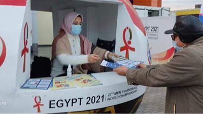 إجراء 2249 تحليل pcr لفيروس كورونا لجميع فرق مونديال اليد