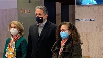 وزير السياحة يتفقد متحف الآثار القومي في مدريد | صور