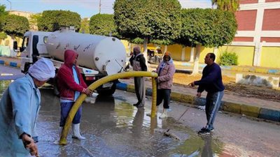 أمطار ورياح في الإسماعيلية.. والمحافظ يوجه بتكثيف الجهود| صور