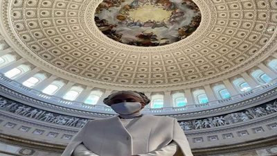 أصلي للحب والسلام.. رسالة ليدي جاجا قبل ساعات من تنصيب جو بايدن| صورة