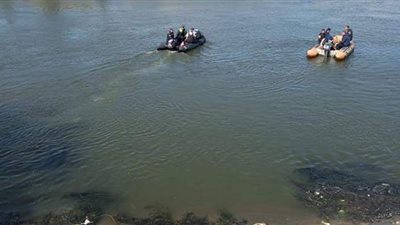 لليوم الـ 13.. الانقاذ النهري يواصل البحث عن جثة غريق الزوامل| صور