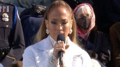 جينيفر لوبيز تغني في حفل تنصيب بايدن | فيديو