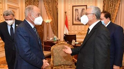 جبالي في استقبال أبو الغيط: مصر لا تدخر جهداً لدعم القضايا العربية