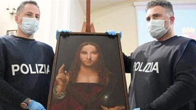 الشرطة تستعيد لوحة المسيح المسروقة بإيطاليا