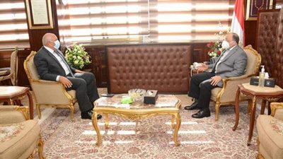 شعراوي يتابع المشروعات التنموية مع محافظ الوادي الجديد