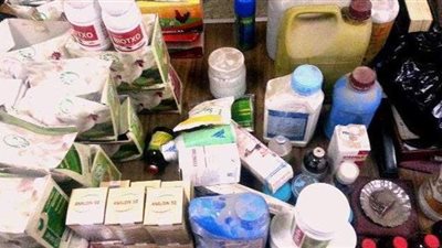 ضبط 284 عبوة دواء بيطري مخالف بالشرقية