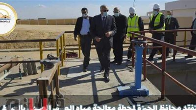 تلبية لمطالب المواطنين.. تشغيل محطة رفع مياه الصرف بالعياط | صور