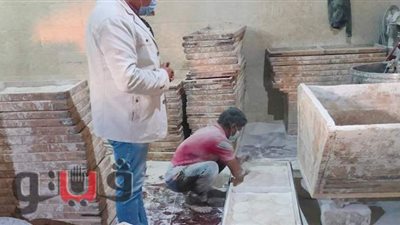 ضبط عدد من المخالفات فجراً بمخابز التل الكبير |صور