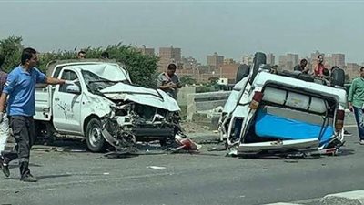 إصابة 5 أشخاص إثر تعرضهم لحادث سير بالمنيا