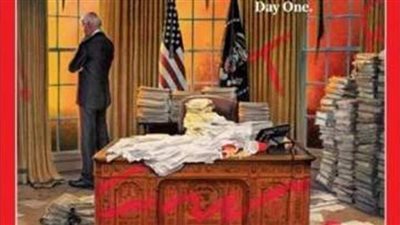 تلال فوضى| صحيفة أمريكية ترسم صورة إرث ترامب الثقيل لبايدن