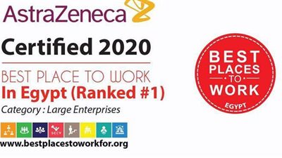 أسترازينيكا مصر.. تحصد المركز الأول لأفضل مكان عمل بين الشركات لـ 2020