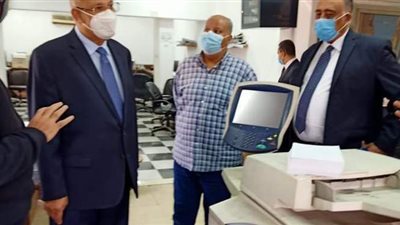 رئيس مصر للطيران يتفقد مبنى المطبعة الفنية لمراجعة الإجراءات الاحترازية