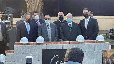 وضع حجر أساس أكبر عجلة دوارة في إفريقيا | فيديو وصور