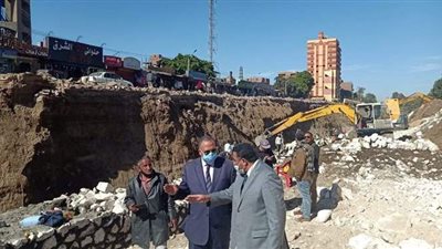 تطوير طريق الناصرية بأبنوب في أسيوط