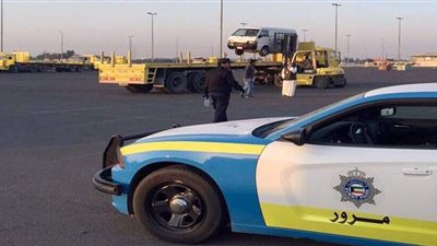 مصرع 3 مصريين بحادث تصادم في الكويت | فيديو