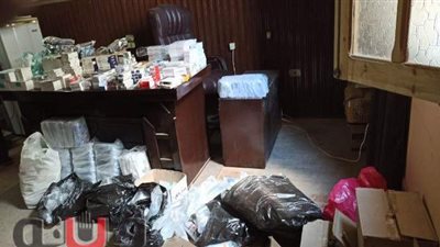 ضبط 3 آلاف عبوة أدوية مجهولة المصدر داخل شقة بالمحلة الكبرى | صور