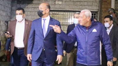 وزير الرياضة العراقي يتفقد منشآت نادي الزمالك