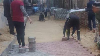 تطوير منطقة علي أغا ضمن خطة العشوائيات بالغربية | صور