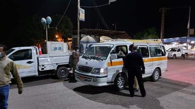 تحرير 6 محاضر لأصحاب المقاهي وتغريم 15 مواطن بسبب الكمامة في الاقصر