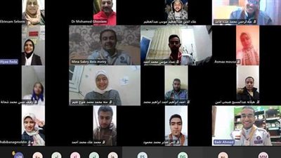 ختام المنتدى الكشفي الإلكتروني الأول لجوالي جامعة القناة