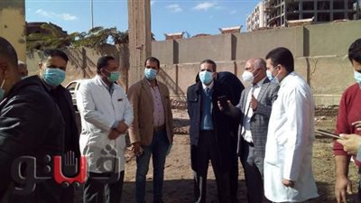 محافظ الغربية يتفقد مستشفى حميات المحلة | صور