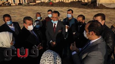 محافظ المنوفية يشدد على الحد من انبعاث الروائح الكريهة بمصنع تدوير القمامة | صور