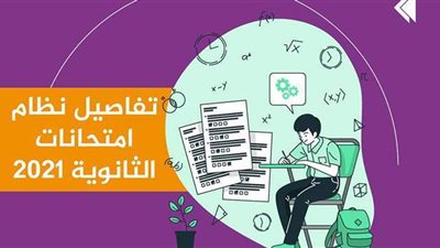 تفاصيل نظام امتحانات الثانوية 2021| إنفوجراف
