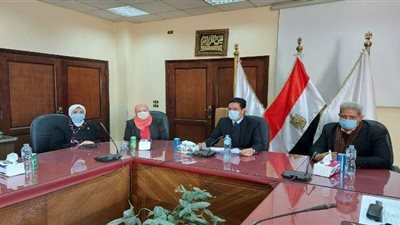 فريق مُحاكاة يزور تربية بنها استعداداً للاعتماد البرامجي