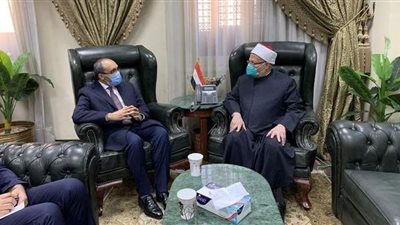 مفتي الجمهورية يستقبل السفير الأفغاني في القاهرة لبحث تعزيز التعاون