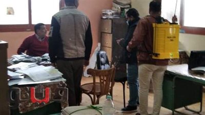 حملة تطهير وتعقيم شاملة بمراكز السنطة وزفتي وقطور بالغربية