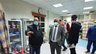 وكيل صحة الغربية يتفقد مستشفى كفر الزيات العام
