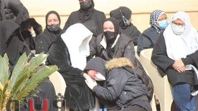 انهيار أسرة عبلة الكحلاوي عقب وصول جثمانها | فيديو وصور