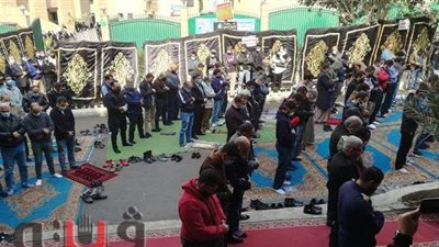 أداء صلاة الجنازة على الدكتورة عبلة الكحلاوي | فيديو