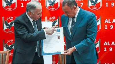 عثمان محمد: الأهلي صاحب الريادة والتميز في جميع المجالات ويستحق الأيزو