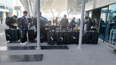 4 منتخبات تغادر مطار القاهرة بعد وداع مونديال اليد | صور