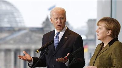 بايدن وميركل يبحثان قضيتي إيران وأفغانستان