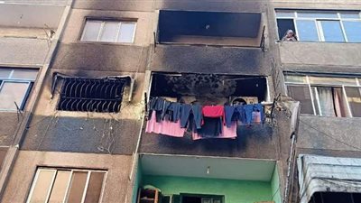 لجنة معاينة حريق شقة مدينة الأندلس: عدم تأثر العقار بالحادثة
