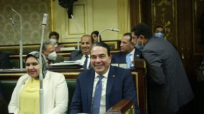 رئيس مجلس النواب يمازح أيمن أبو العلا.. تعرف على التفاصيل