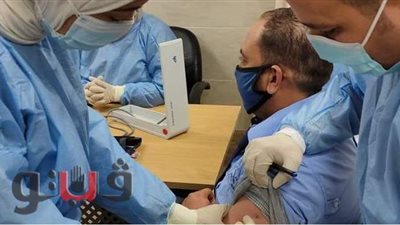 بدء تلقي تطعيم كورونا بمستشفى بلطيم في كفر الشيخ