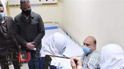 بدء تطعيم الأطقم الطبية بمستشفيات الحجر الصحي بالفيوم ضد فيروس كورونا