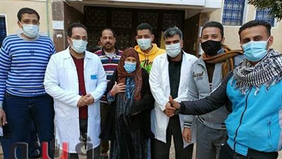 تعافي 5 مصابين بكورونا من عزل أبو حماد بالشرقية | صور