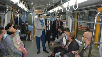 شرطة النقل تشدد على ارتداء الكمامات في المترو