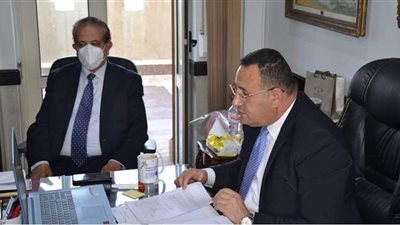 خدمة المجتمع بالإسكندرية تُناقش استعدادات الجامعة لامتحانات الفصل الأول