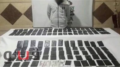 ضبط 125 طربة حشيش بحوزة سائق في البحيرة