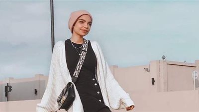 الكاردى المنفوش أبرز صيحات موضة شتاء 2021 للمحجبات