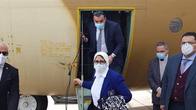 وزيرة الصحة: إرسال ٣١ طن أدوية على متن ٣ طائرات عسكرية إلى لبنان