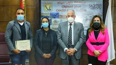 محافظ جنوب سيناء يشهد محاضرة نائب وزير الاتصالات عن التطوير المؤسسي