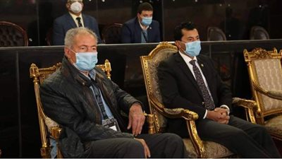 وزير الرياضة يشهد مباراة الفراعنة في ربع نهائي كأس العالم لكرة اليد
